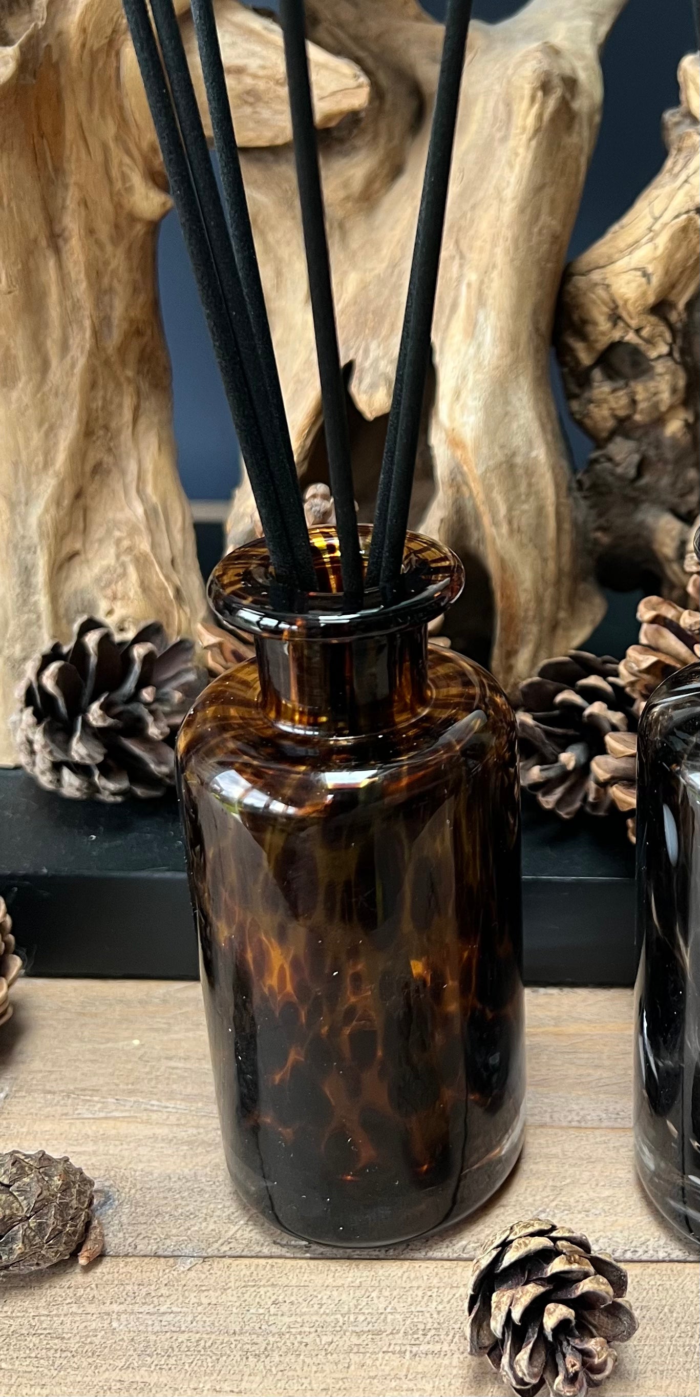 Small 100ml Tortoiseshell Reed Diffuser Vase