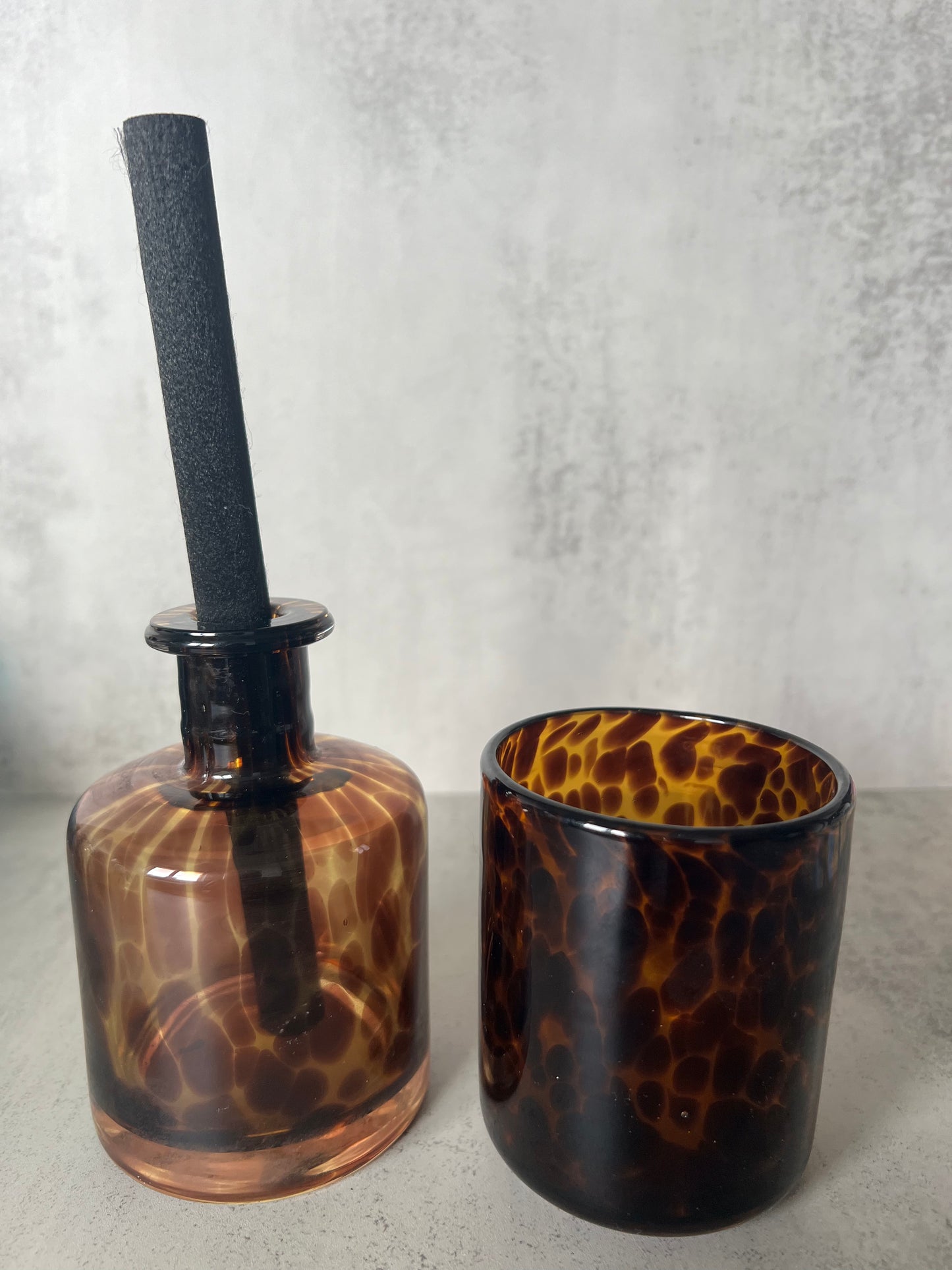 Large Tortoiseshell Reed Diffuser Vase only