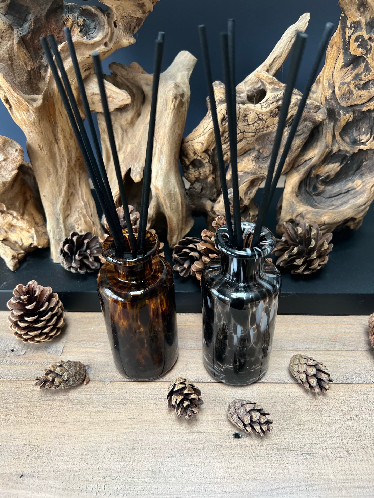 Small 100ml Tortoiseshell Reed Diffuser Vase